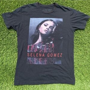 Selena Gomez Revival Tour 2016 Black T-Shirt